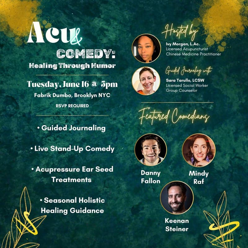 Cover Image for Acu& Comedy: Healing the Heart Through Humor