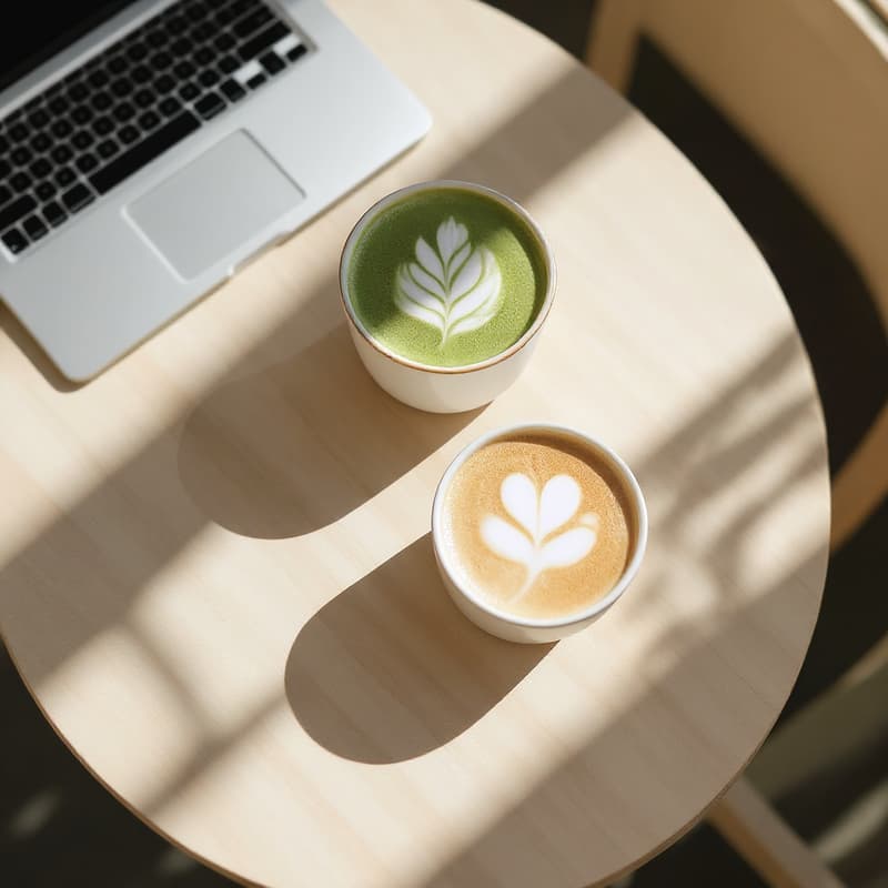 Cover Image for Matcha & chai • entre courtiers immobiliers • for real estate brokers