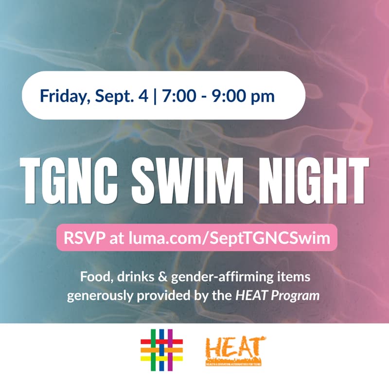 Cover Image for September TGNC Swim Night