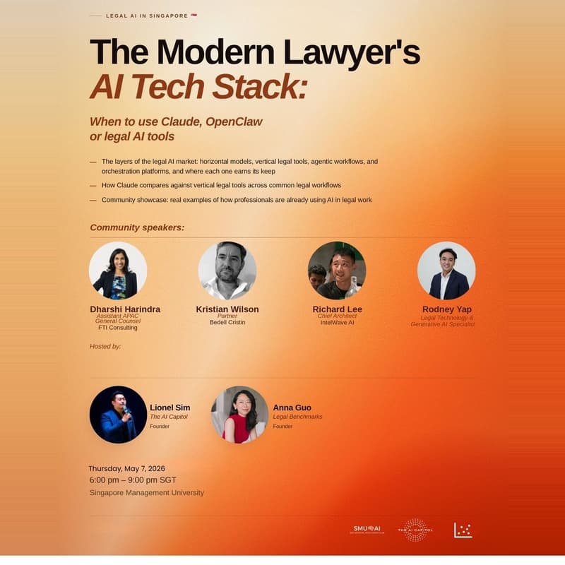 Cover Image for Inside the Modern Lawyerโs AI Tech Stack: Claude, Copilot, OpenClaw and Legal AI in Practice