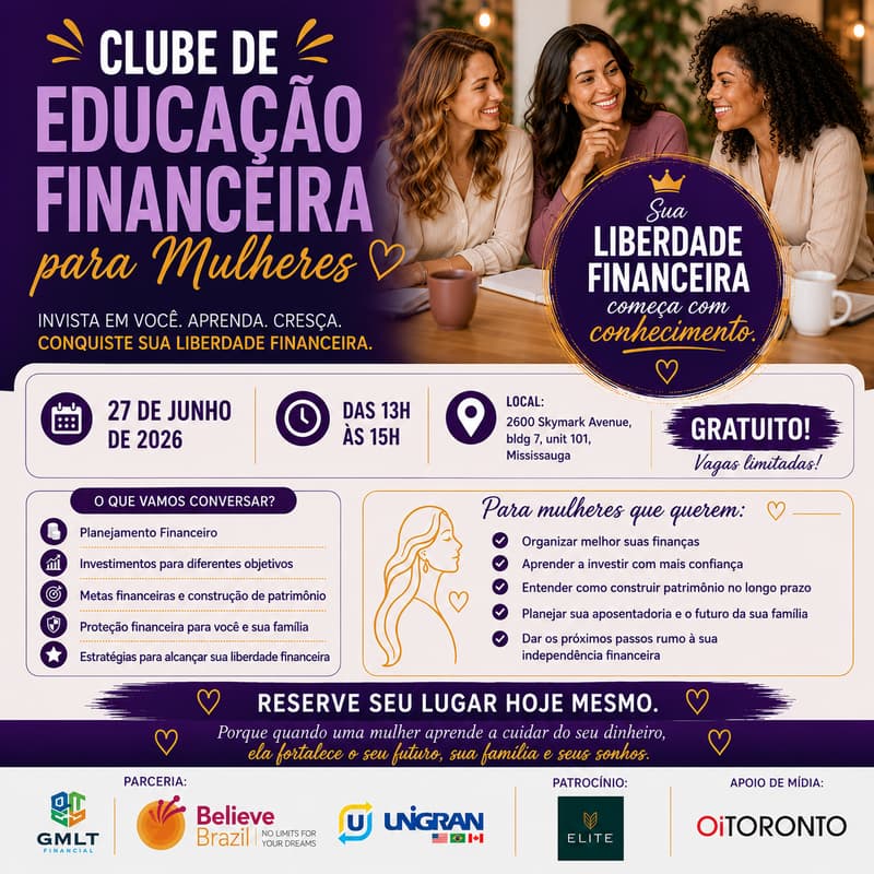 Cover Image for Clube de Educação Financeira para Mulheres