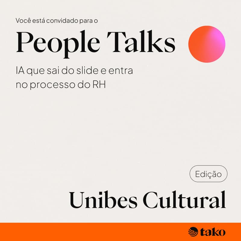 Cover Image for People Talks: IA que sai do slide e entra no processo do RH