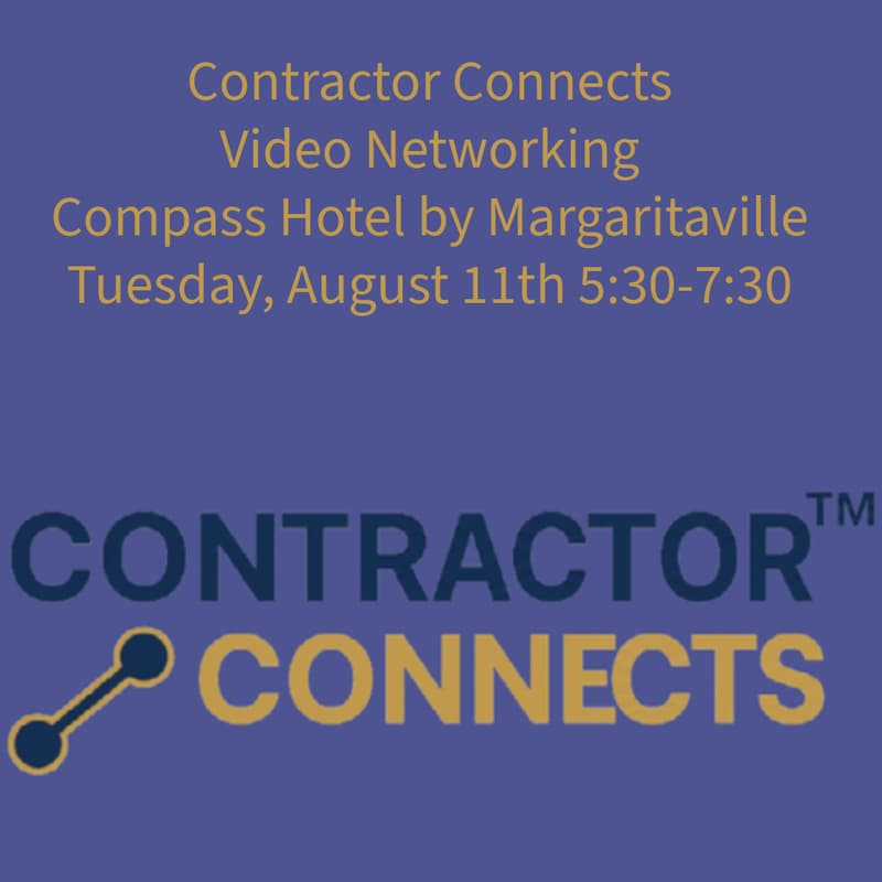 Cover Image for Contractor Connects at Compass Hotel by Margaritaville Tuesday, August 11th
