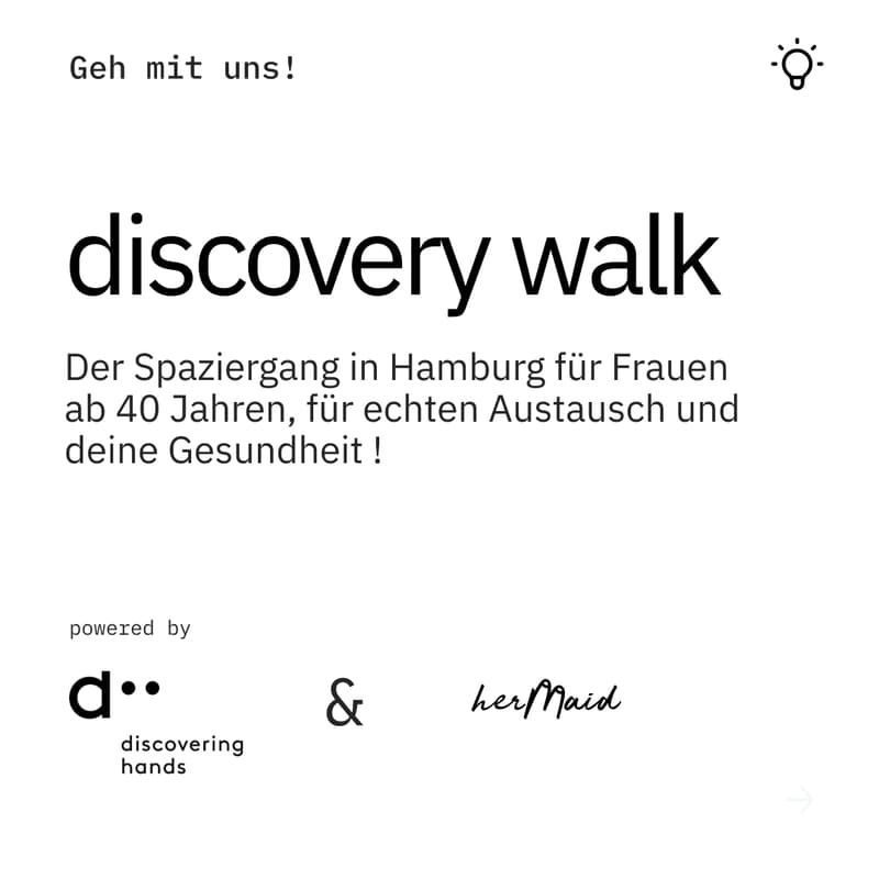 Cover Image for discovery walk 1.0 – Powered by discovering hands & hermaid