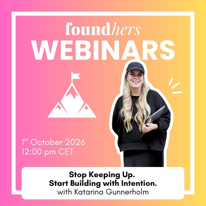 Cover Image for Stop Keeping Up. Start Building with Intention. [WEBINAR]