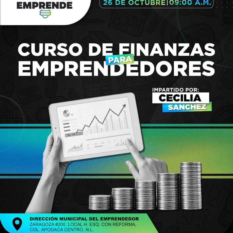 Cover Image for CURSO DE FINANZAS PARA EMPRENDEDORES (PRESENCIAL)