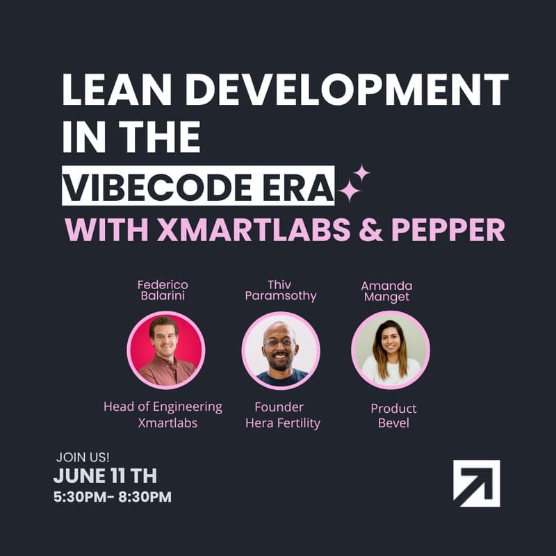 Cover Image for Lean Development in the Vibecode Era with Xmartlabs & Pepper