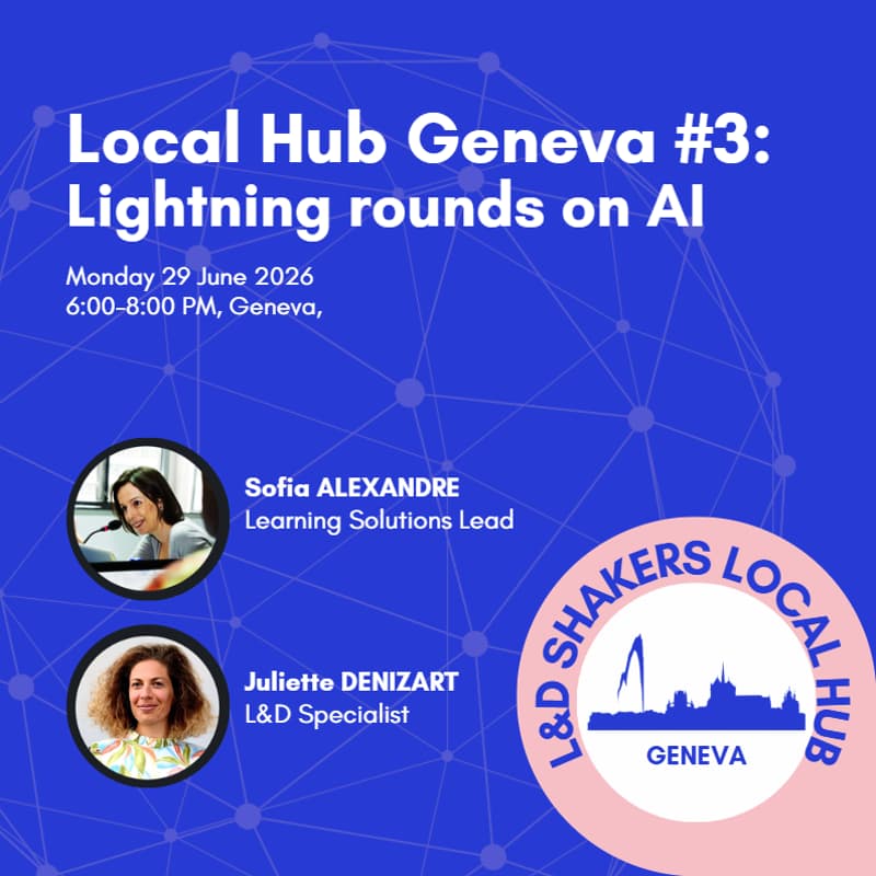 Cover Image for Geneva Local Hub: Lightning rounds on AI