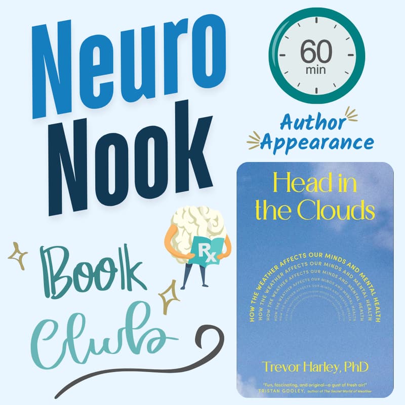 Cover Image for 📚 **LIVE AUTHOR APPEARANCE** Head In The Clouds: Neuro Nook (Book Club)