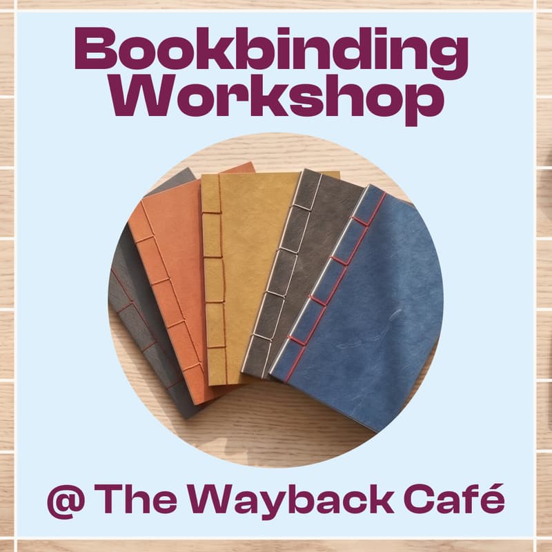 Cover Image for Stitch & Bind at The Wayback Café