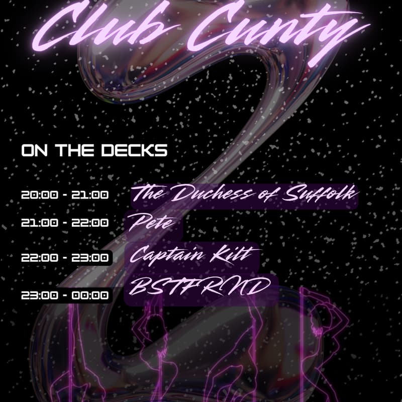Cover Image for Club Cunty: One Night Only