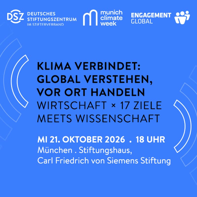 Cover Image for Klima verbindet: Global verstehen, vor Ort handeln