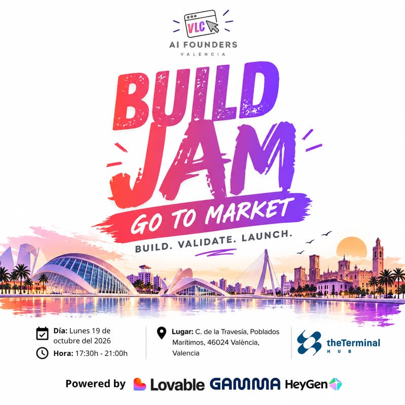 Cover Image for AI Founders VLC - Go-To-Market BuildJam
