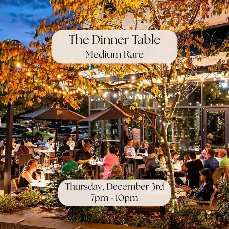 Cover Image for The Dinner Table at Medium Rare (Cleveland Park)