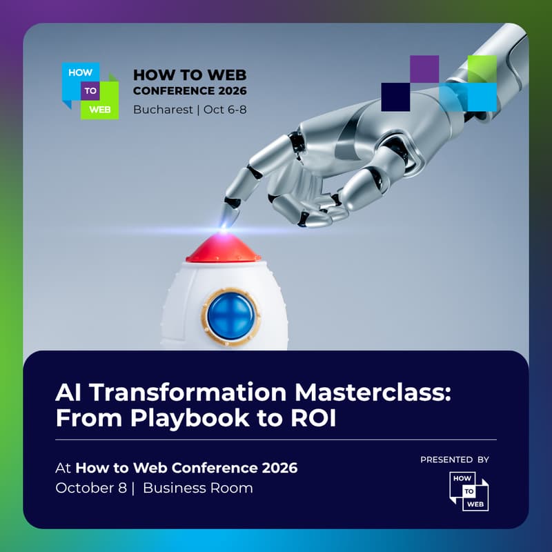 Cover Image for AI Transformation Masterclass: From Playbook to ROI