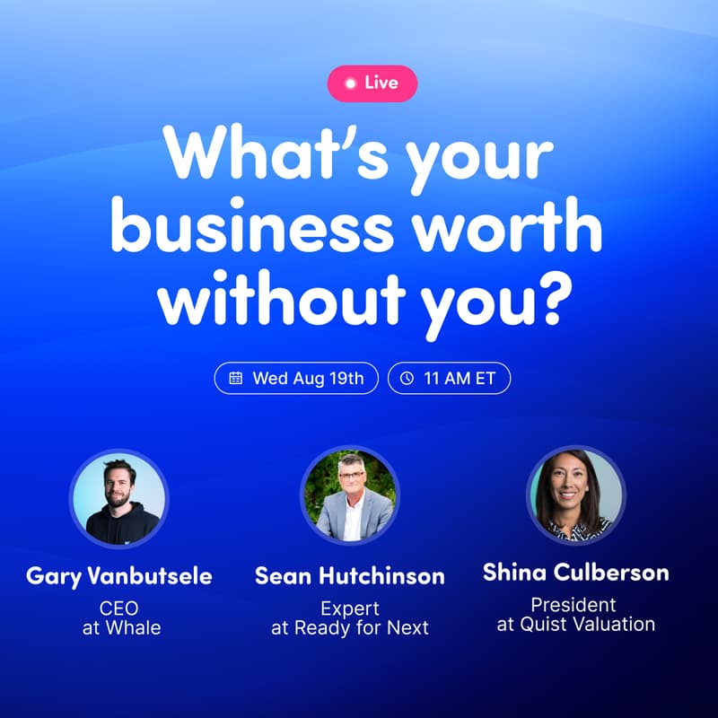 Cover Image for Panel: What’s your business really worth without you?