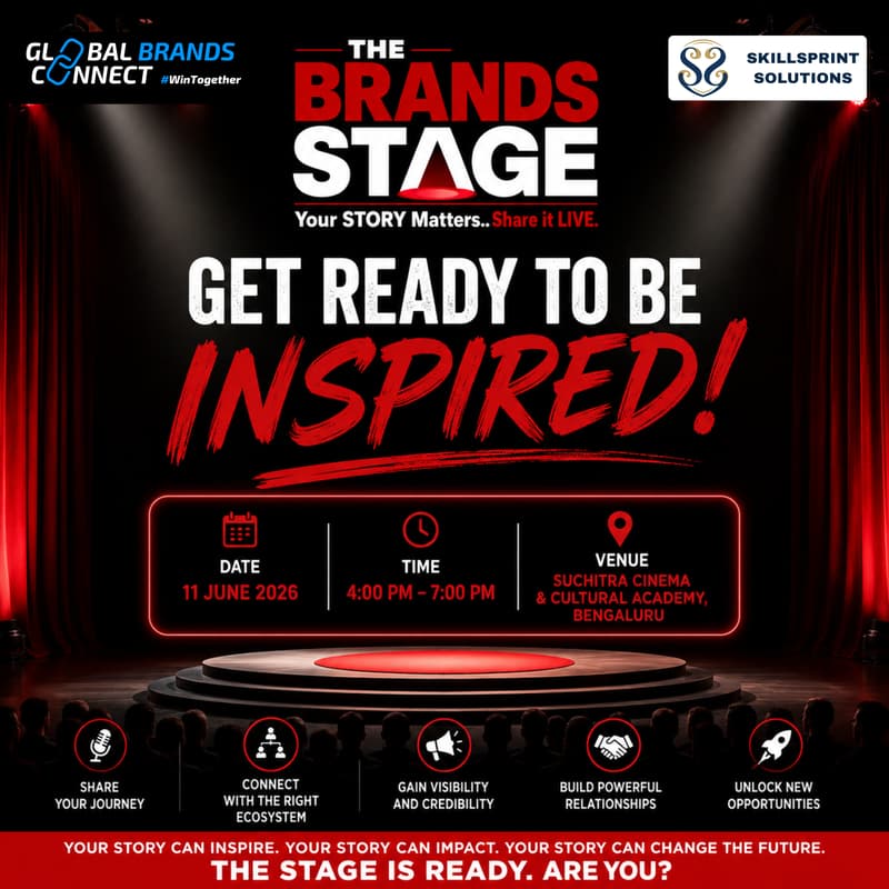 Cover Image for THE BRANDS STAGE, Your STORY Matters.. Share it LIVE