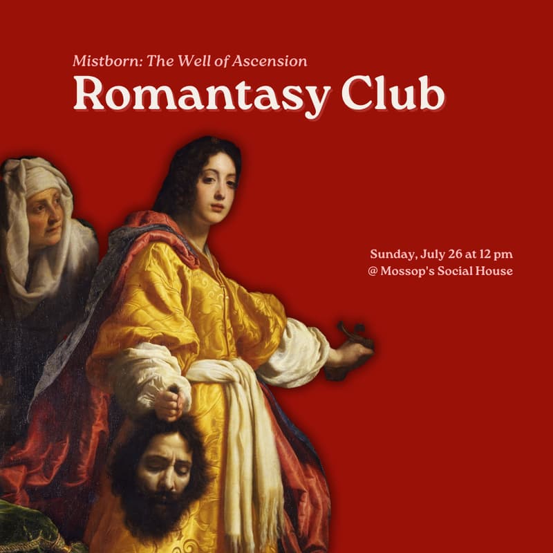Cover Image for Romantasy Club: Mistborn #2 The Well Of Ascension