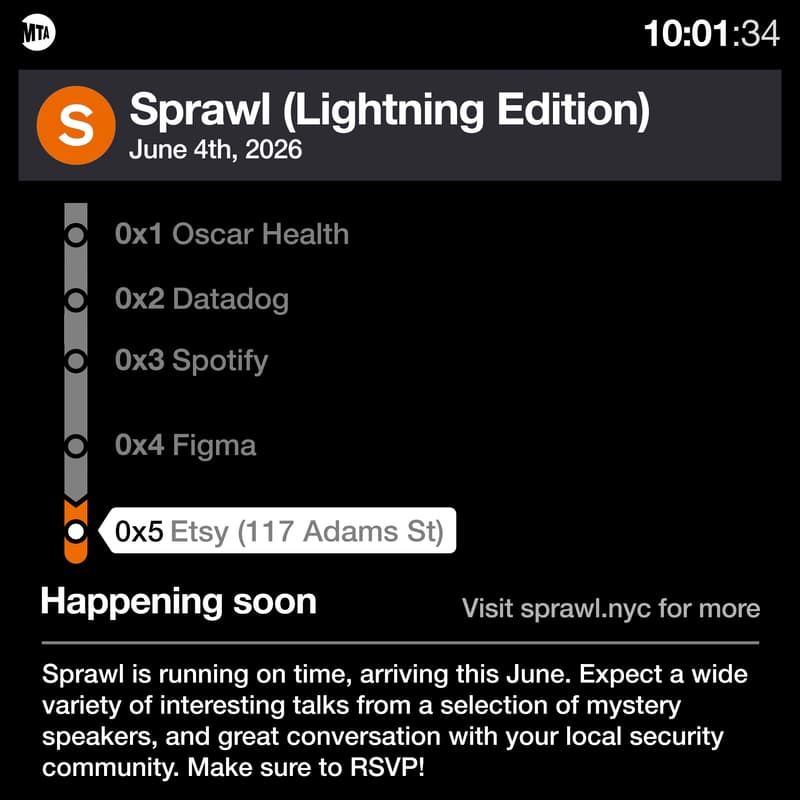 Cover Image for Sprawl 0x5: Lightning Edition