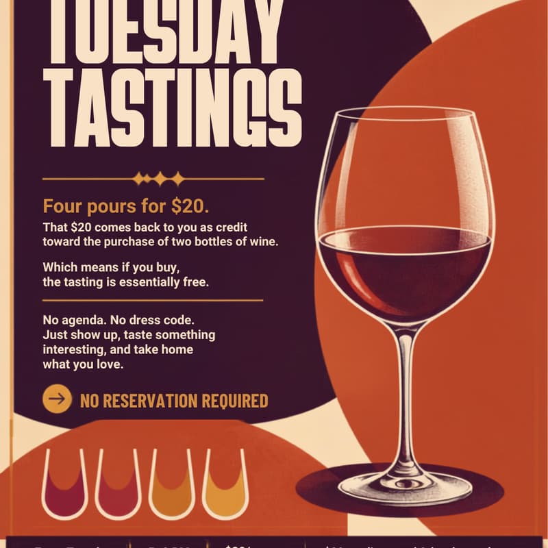 Cover Image for Tuesday Tastings