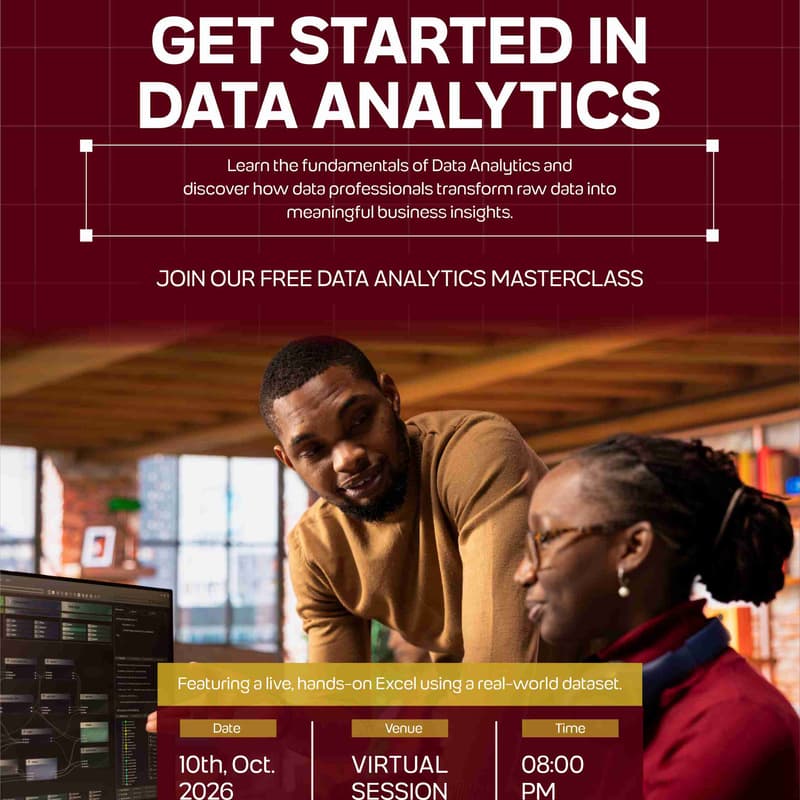 Brainary Data Analytics Masterclass · Luma