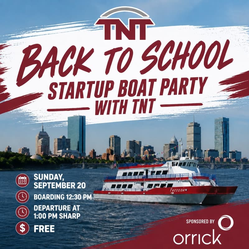 Cover Image for Back to School Startup Boat Party with TNT