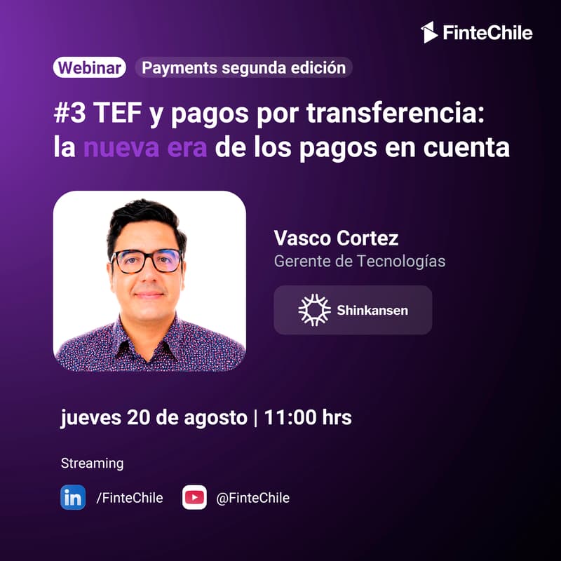 Cover Image for Webinar #3 | TEF y pagos por transferencia: la nueva era de los pagos en cuenta.