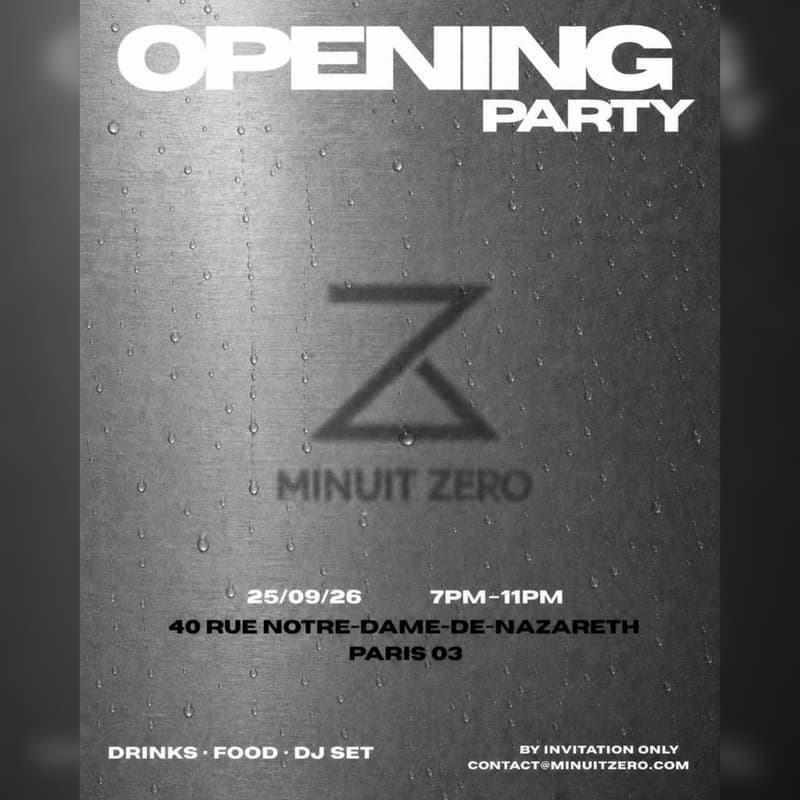 Cover Image for MINUIT ZERO - Opening Party