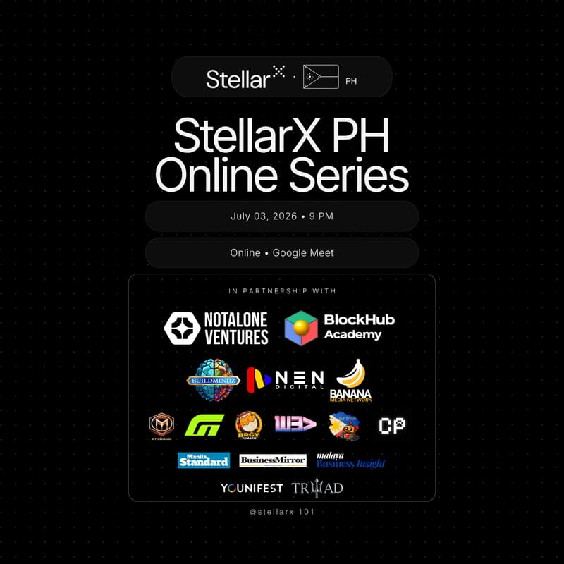 Cover Image for StellarX PH x BlockHub Academy Online Workshop Series