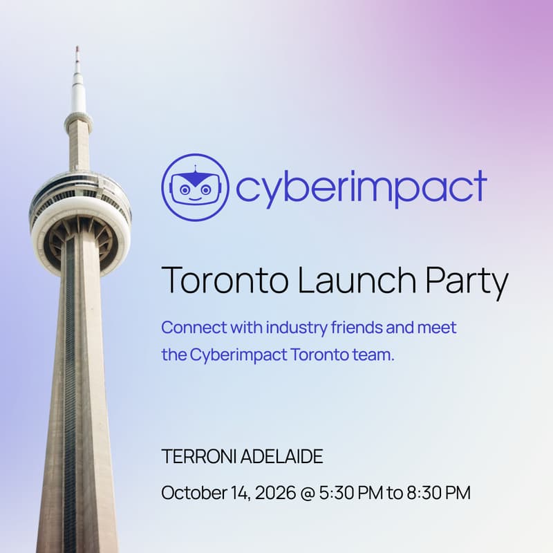 Cover Image for Cyberimpact Toronto Launch Party