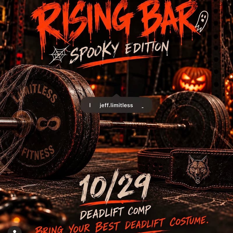Cover Image for Halloween Deadlift Competition