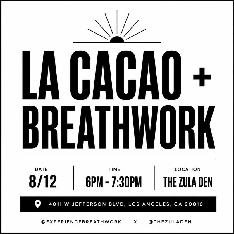Cover Image for LA Cacao + Breathwork