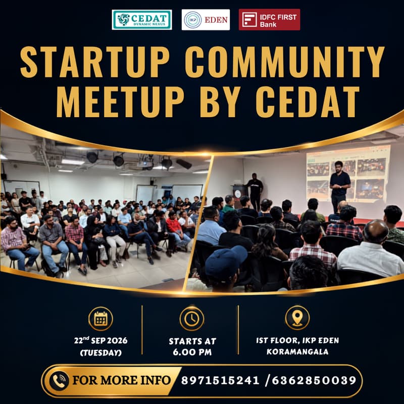 Cover Image for Startup Community Meetup by CEDAT