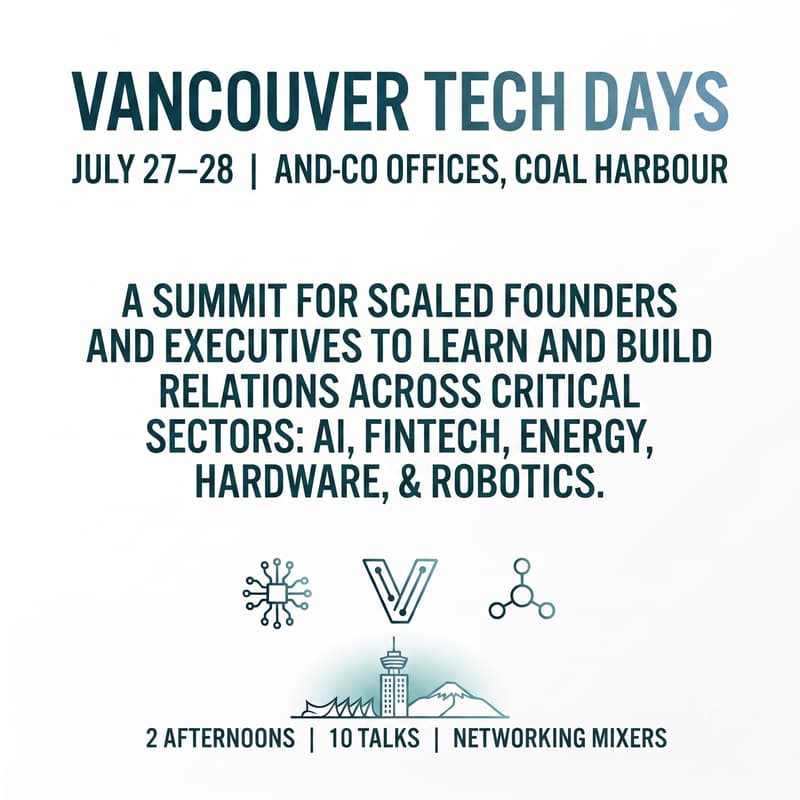 Cover Image for Vancouver Tech Days