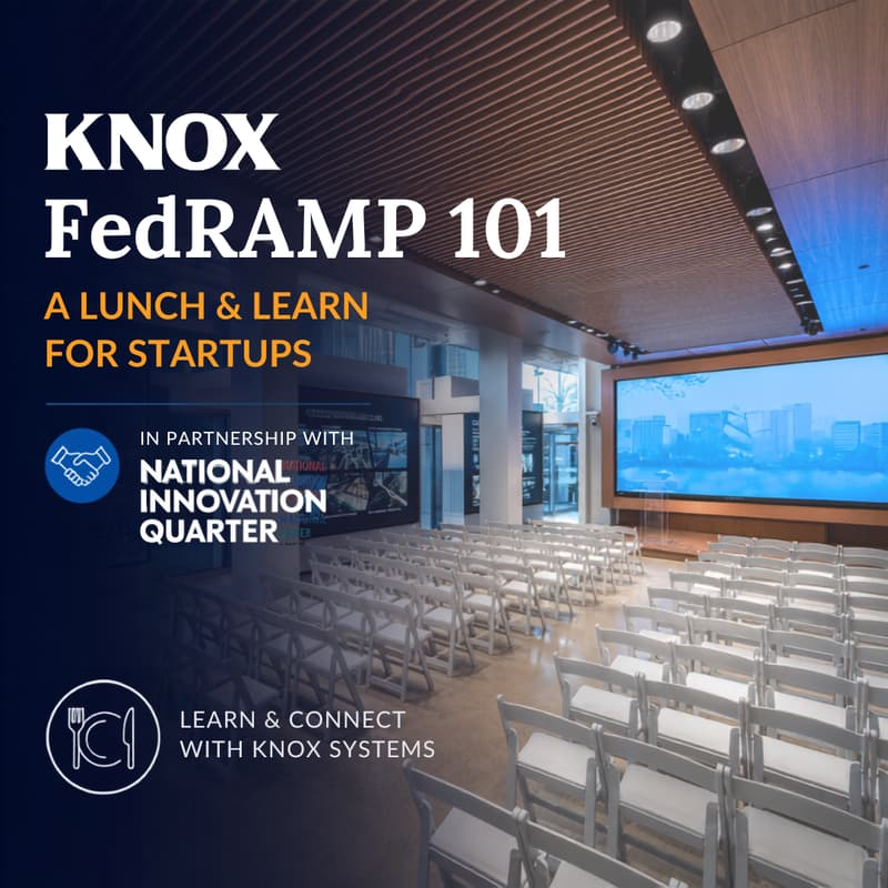 Cover Image for FedRAMP 101 for Startups | Knox Systems Lunch & Learn