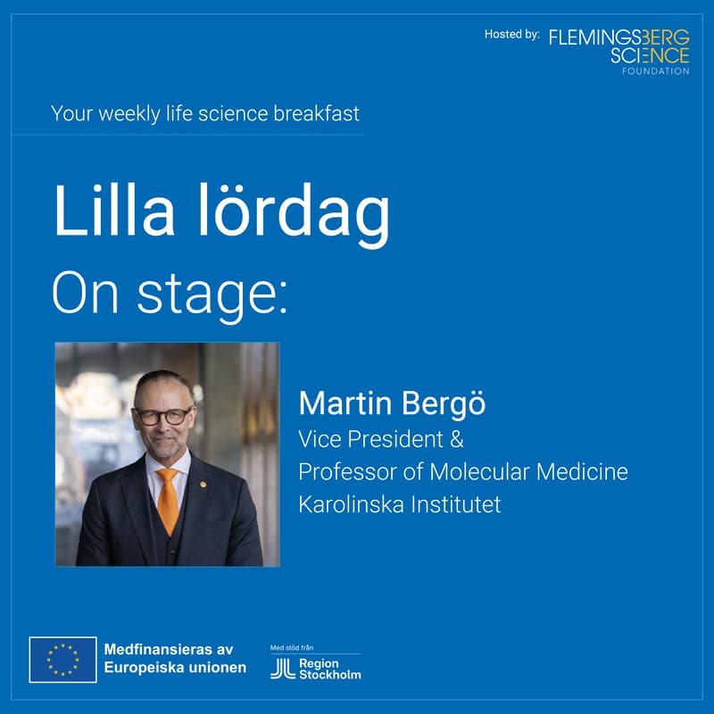 Cover Image for Lilla lördag - with Martin Bergö Vice President Karolinska Institutet