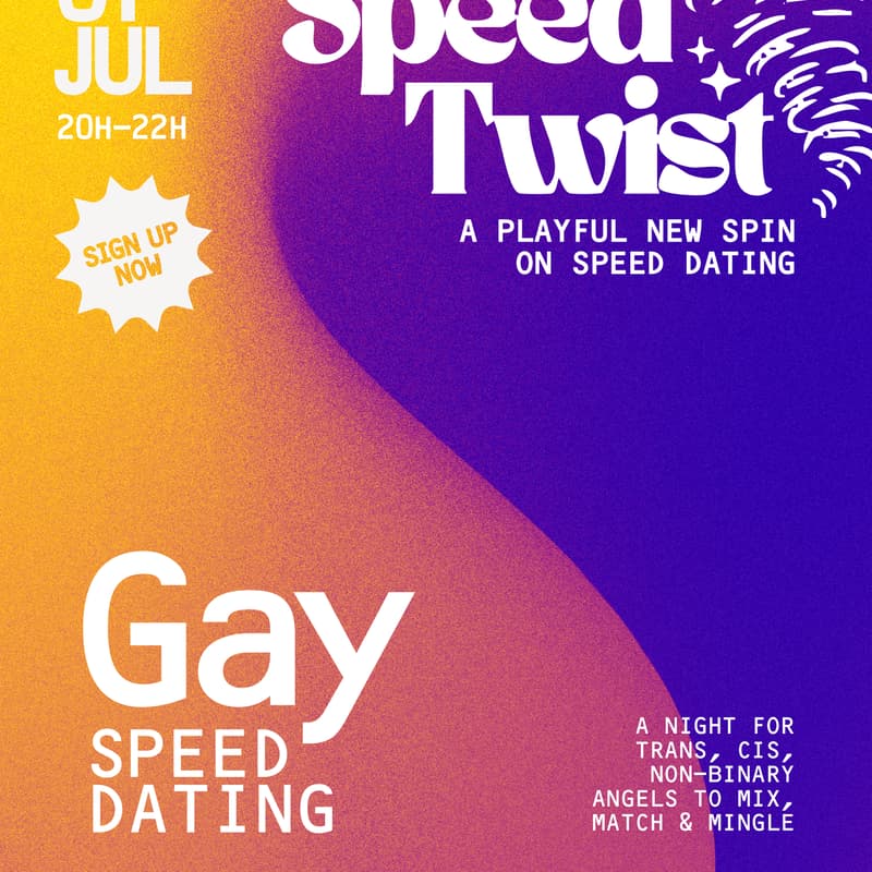 Cover Image for SpeedTwist BCN: Gay Speed Dating 🏳️🌈