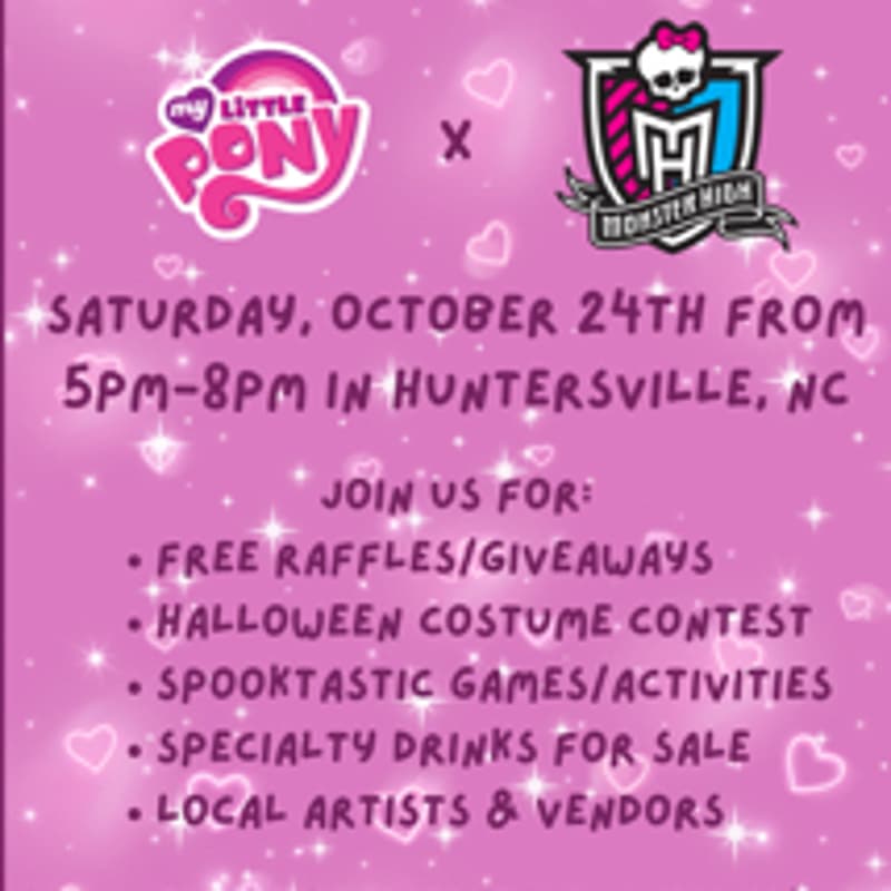 Cover Image for NC MLP Club & CLT Doll Club: MLP x Monster High Halloween Bash