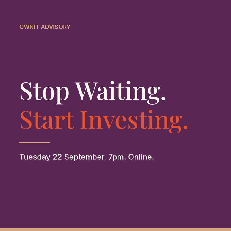 Cover Image for Stop Waiting. Start Investing