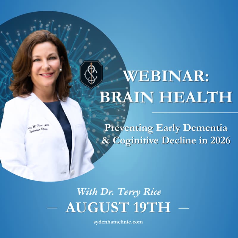 Cover Image for WEBINAR: Brain Health & How to Prevent Early Dementia