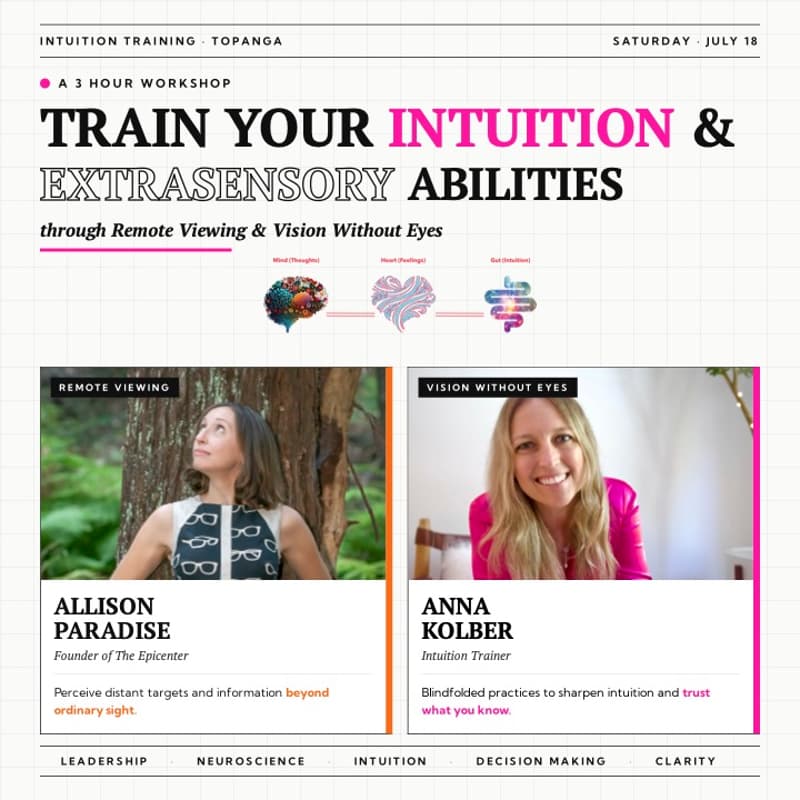 Cover Image for Train your Intuition & Extrasensory Abilities