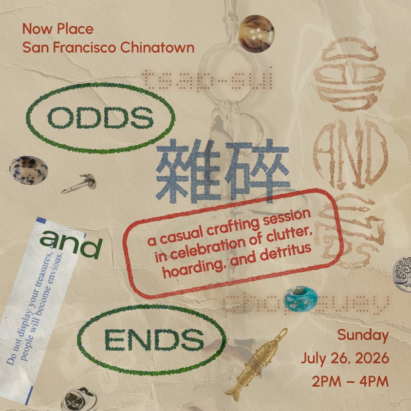 Cover Image for ODDS AND ENDS | A Workshop on Memory, Clutter, and Keeping