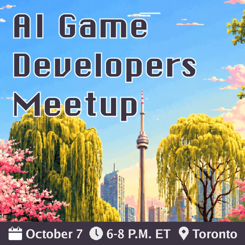 Cover Image for AI Game Developers Meetup