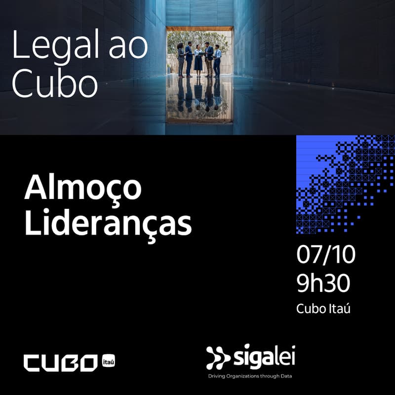 Cover Image for Legal ao Cubo: almoço de lideranças