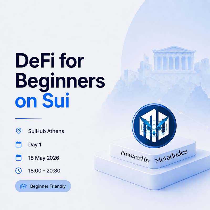 Cover Image for DeFi For Beginners On Sui #1