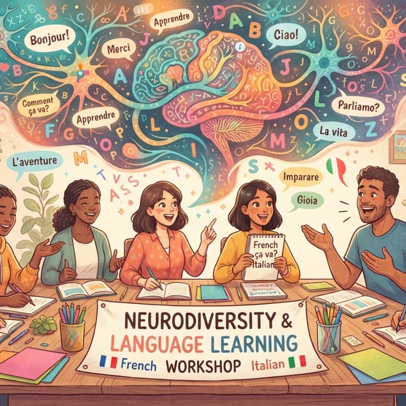 Cover Image for Imparare una lingua fuori dagli schemi: neurodivergenza e multilinguismo (français / Italiano)