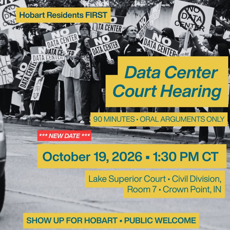 Cover Image for Hobart Data Center Court Hearing