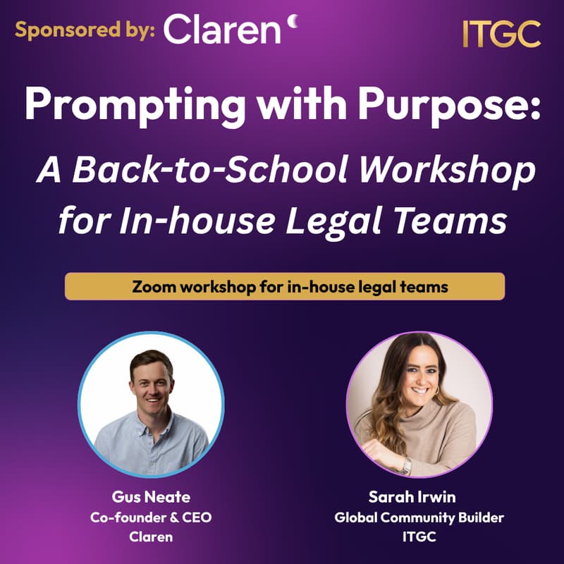 Cover Image for Prompting with Purpose: A Back to School Workshop for In-house Legal Teams