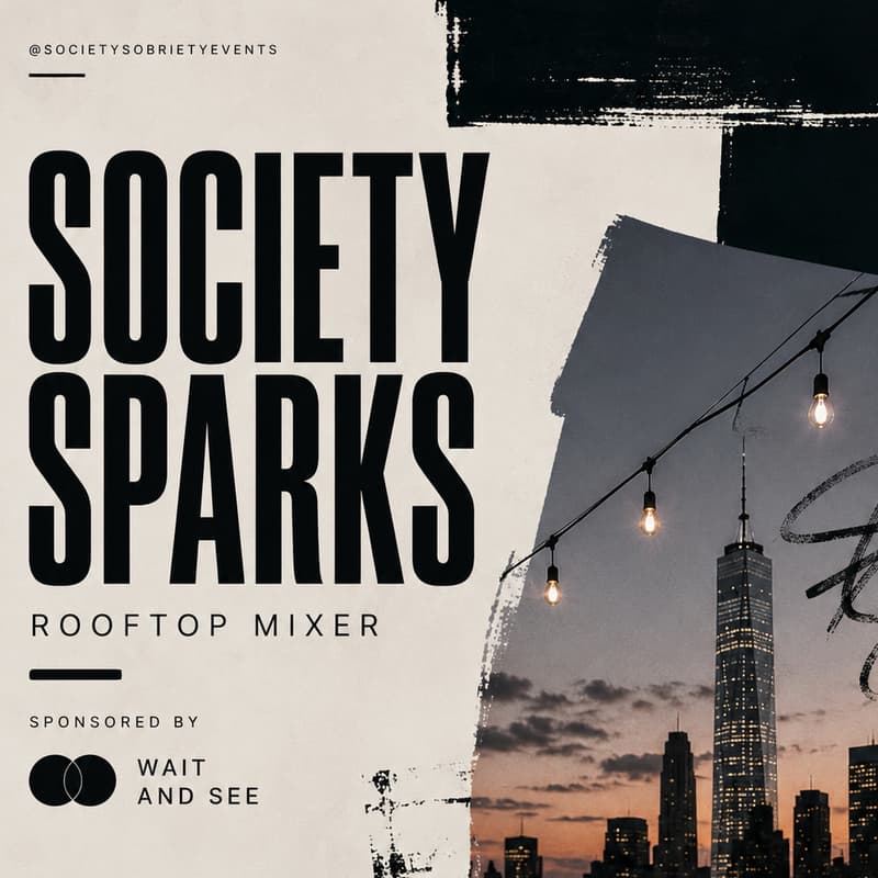 Cover Image for Society Sparks Rooftop Mixer Sponsored By Wait And See
