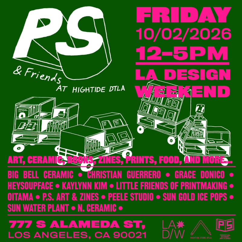 Cover Image for P.S. and Friends at HIGHTIDE DTLA